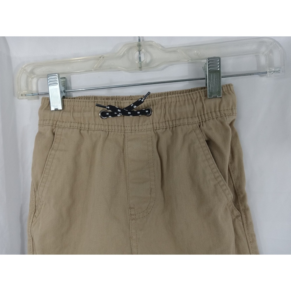 Canyon Club Flat Front Drawstring Shorts Beige Boys Sz 6 - Picture 2 of 12